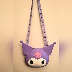 SOLD Kuromi Sanrio Quncle mini purse light purple